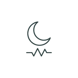 أيقونة تجريدية: هلال